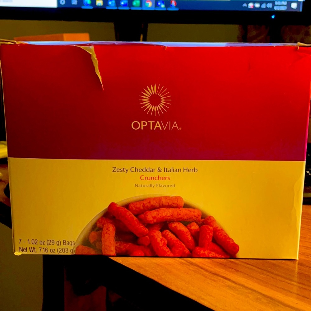 Optavia Zesty Cheddar & Italian Herb